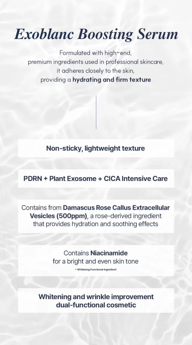 Exoblanc exosomes Boosting Serum