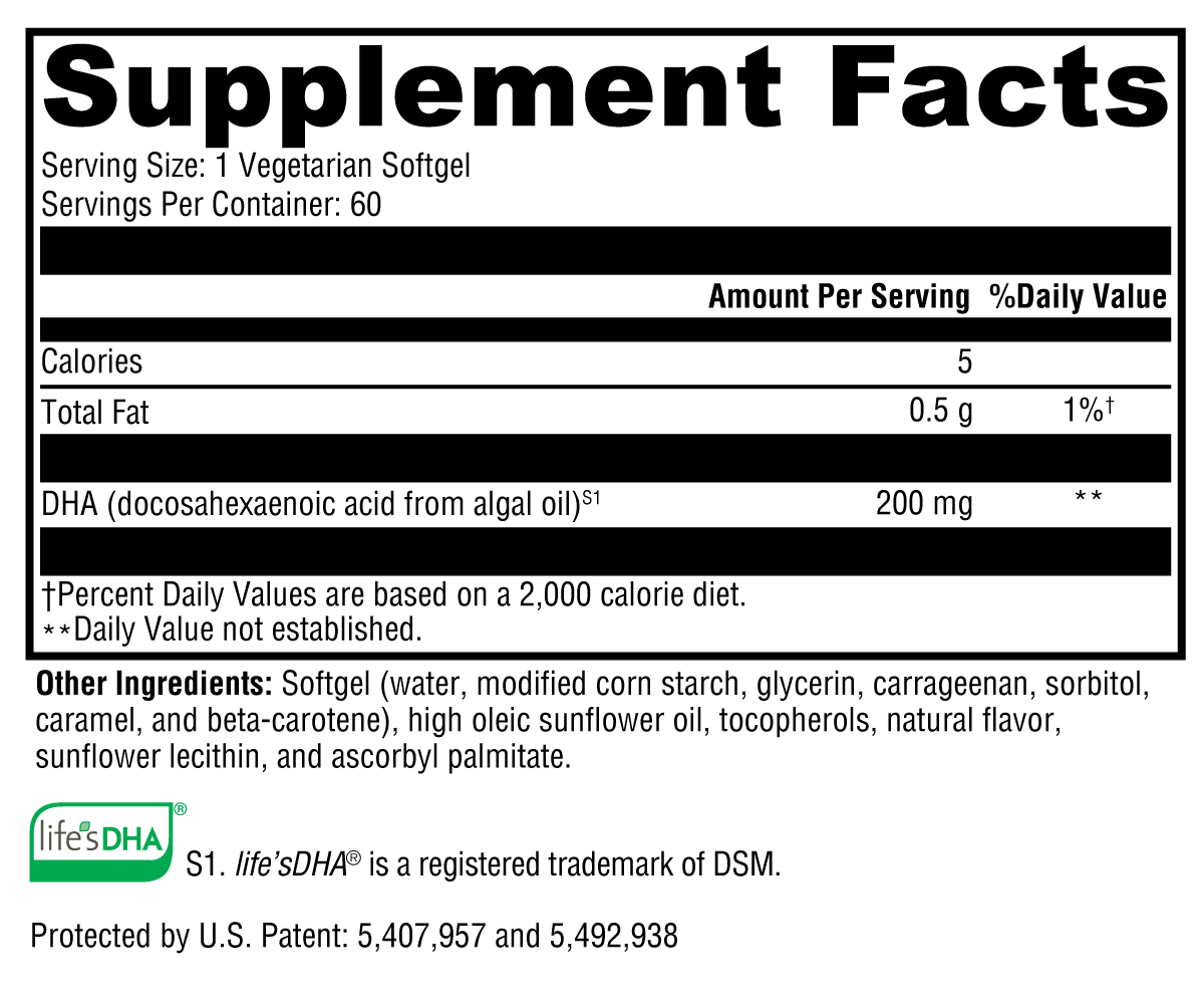 Algae OmegaPrime (vegan)