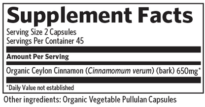 Organic India Ceylon Cinnamon