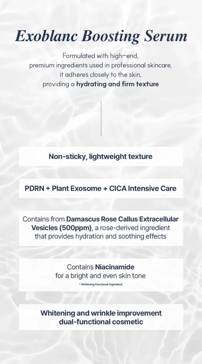 Exoblanc exosomes Boosting Serum